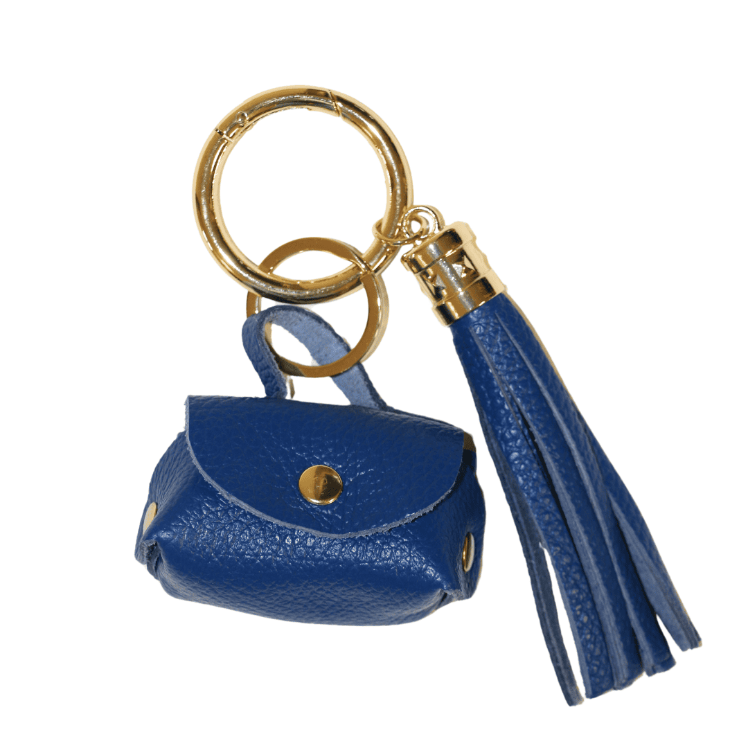 Bag charm blauw