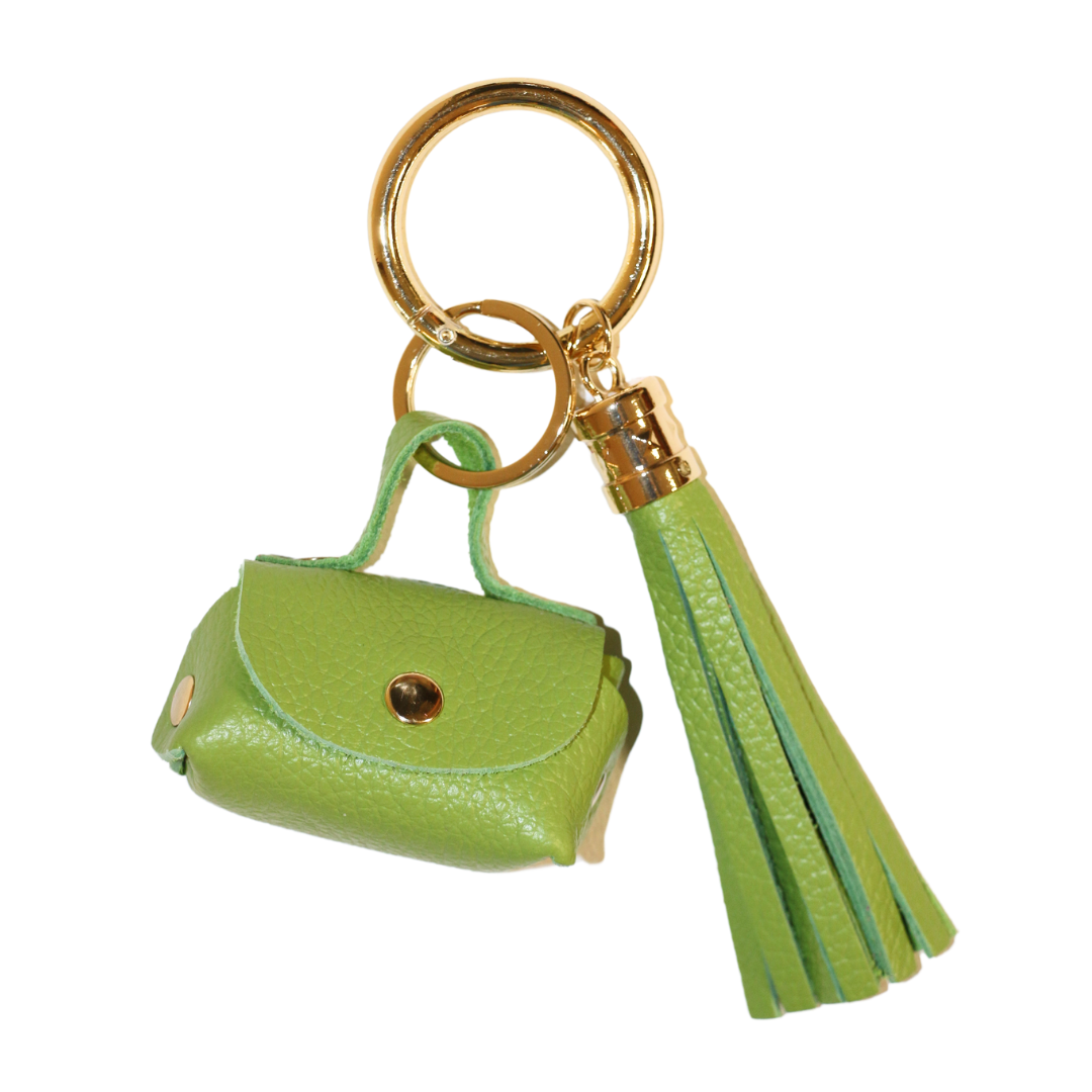 Bag charm groen